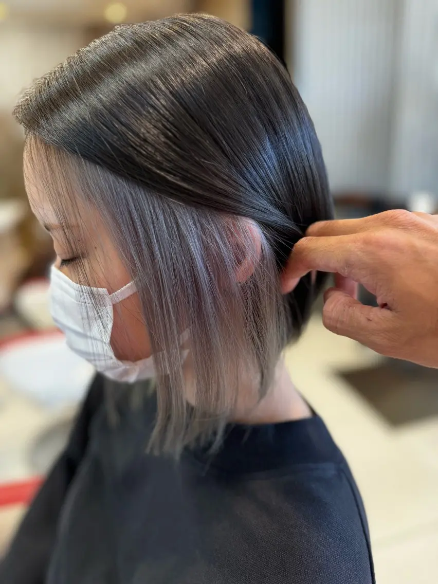 ショート 髪質改善・縮毛矯正 大石　郷のヘアスタイル