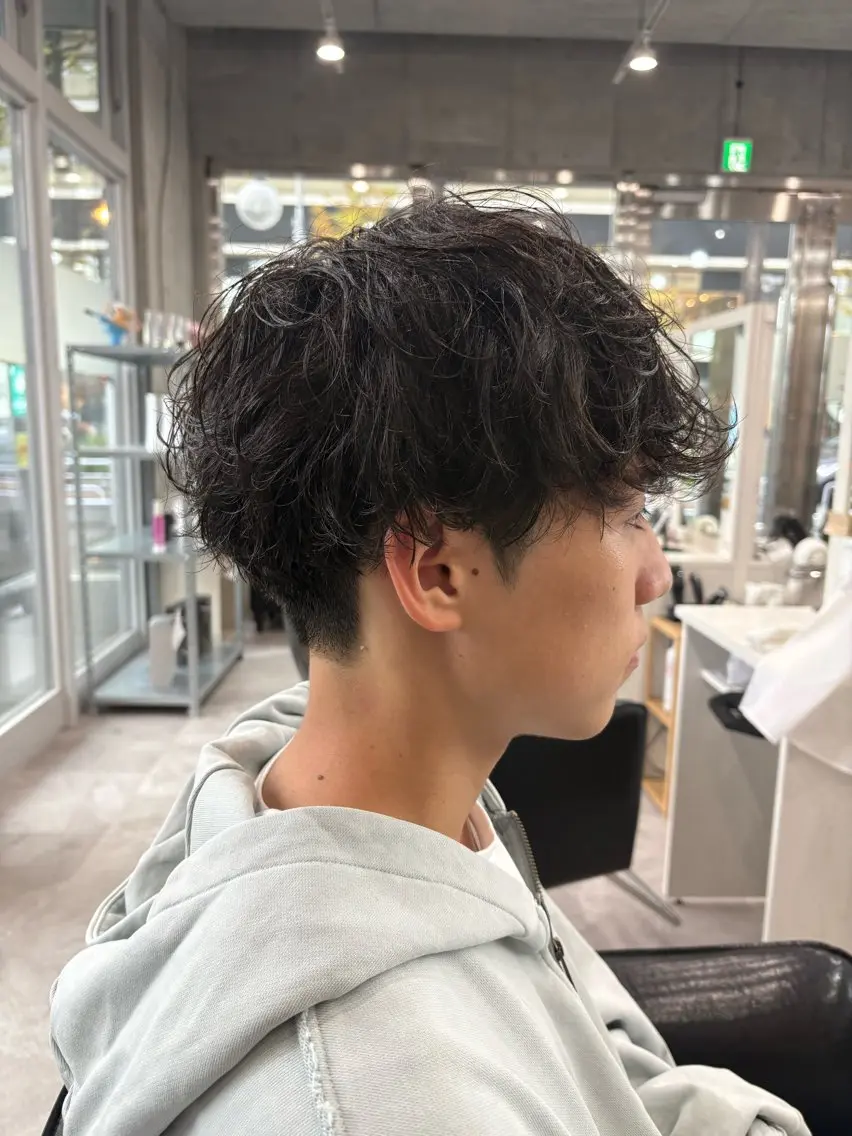 カット+パーマ🧑🦱の写真