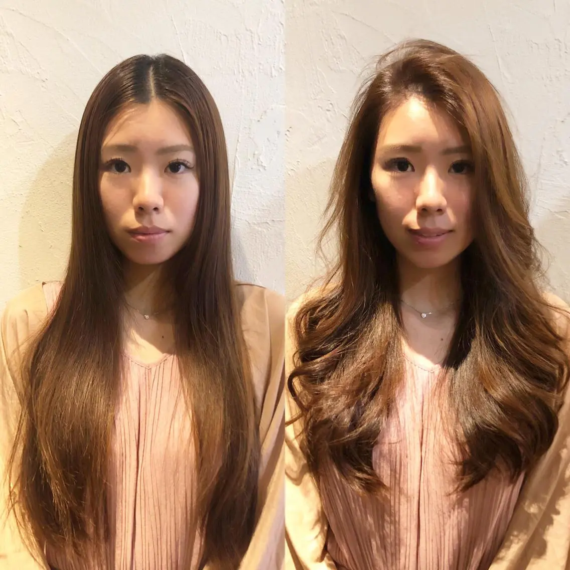 ロング 髪質改善縮毛矯正 専門店のヘアスタイル