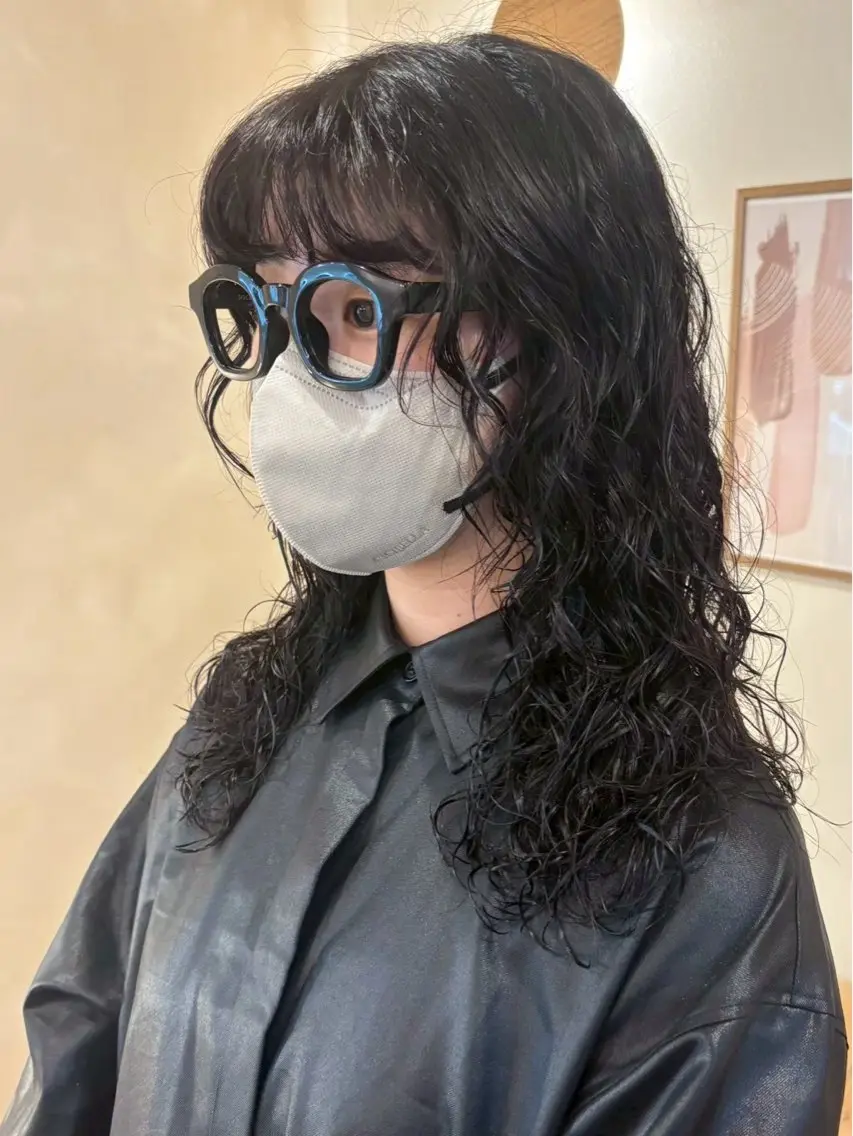 【4月限定❣️】🌀ロングカット+パーマ🌀の写真