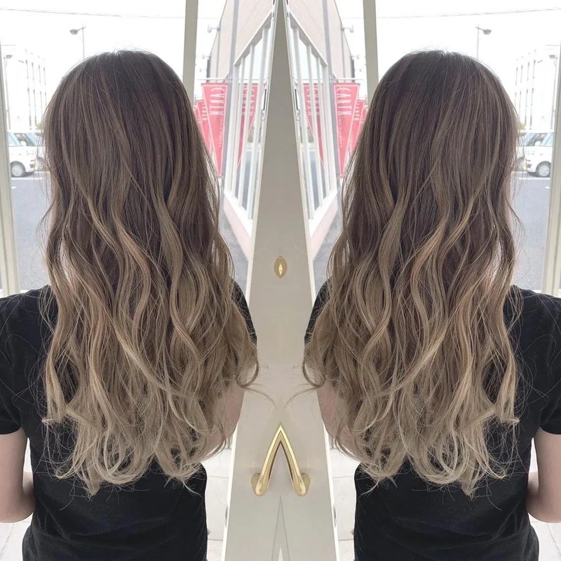 ロング カラー EARTH石巻店 尾形  裕のヘアスタイル