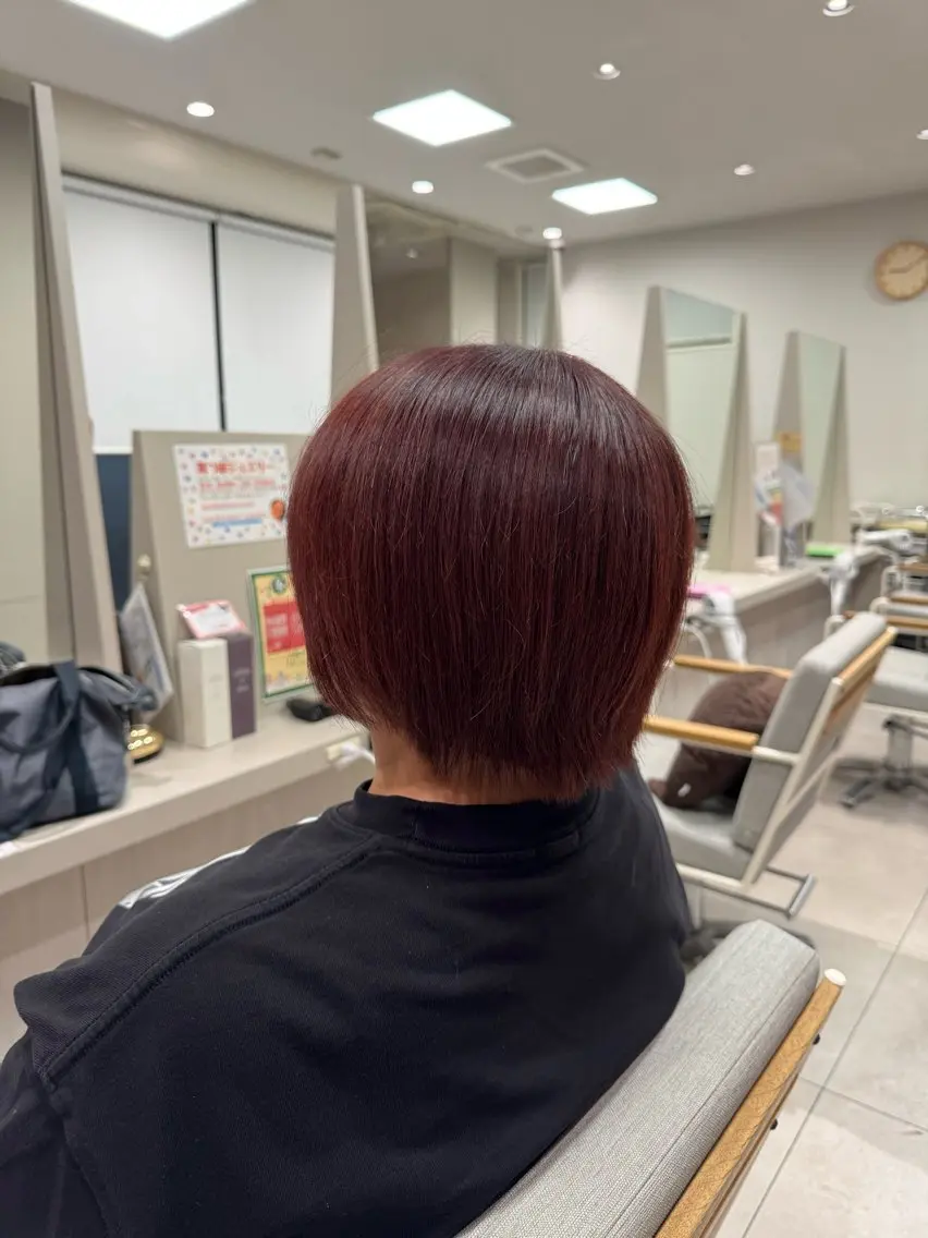 ショートボブorショートの写真