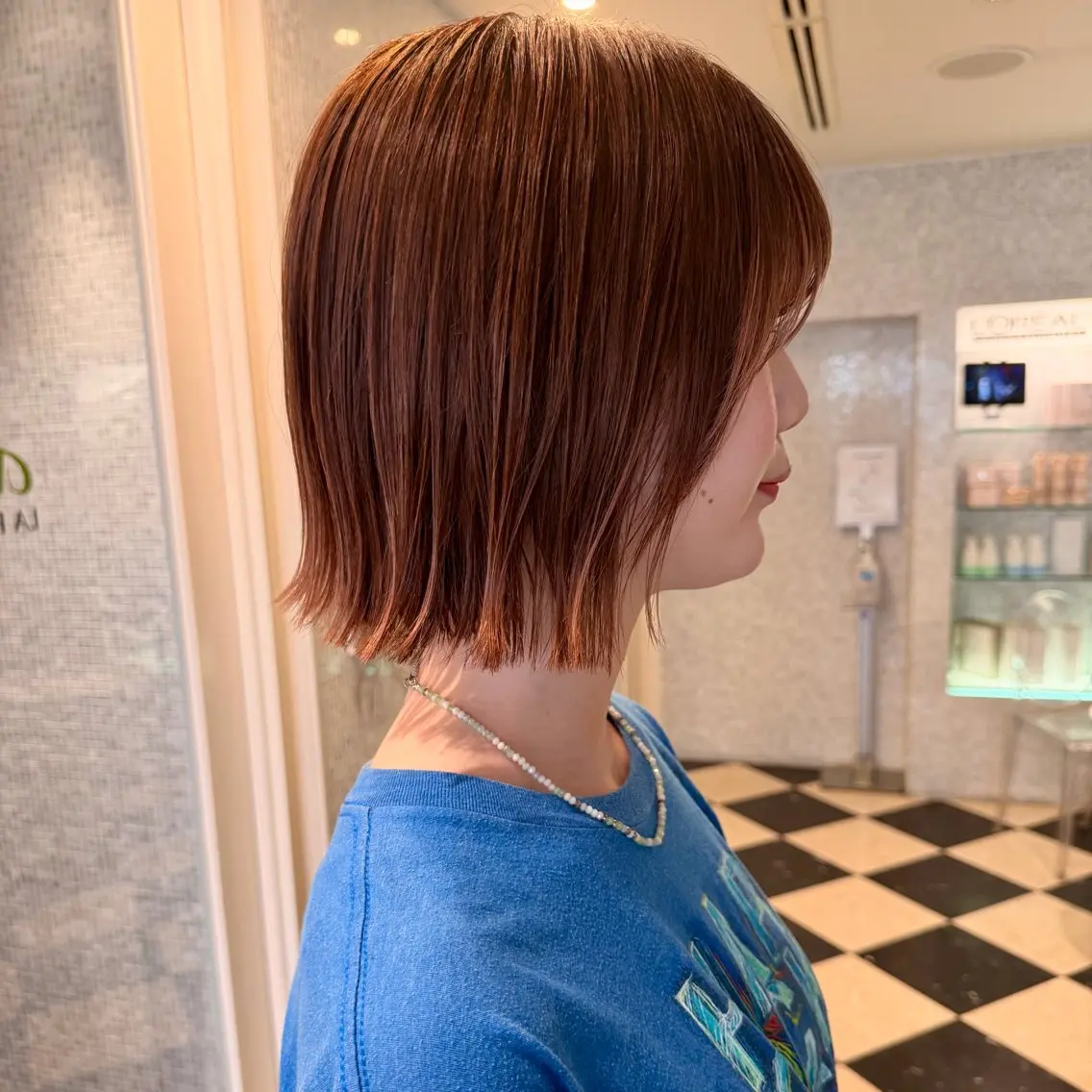ショート カラー ✨ボブ✨顔矢場町/ 栄/パーマ/ないとのヘアスタイル