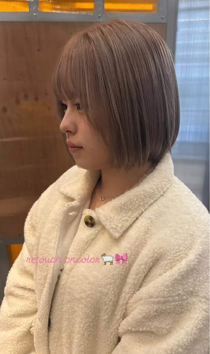 ショート ヘアカラー KAAI ㅤのヘアスタイル