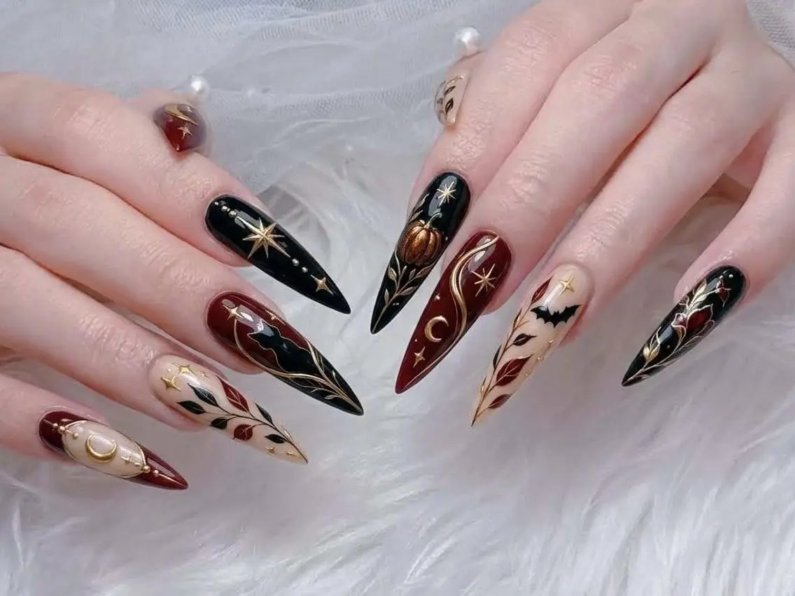 ネイル 長さ出し フレンチネイル 韓国ネイル レース マグネットネイル ボニー Coco nailのネイルデザイン