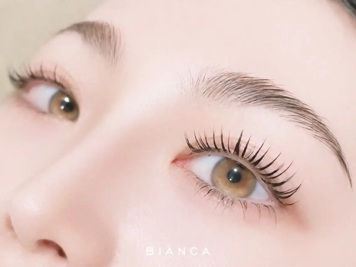 マツエク・マツパ まつげパーマ マツパ Bianca大野🌟 まつげパーマ/眉毛のマツエク・マツパデザイン