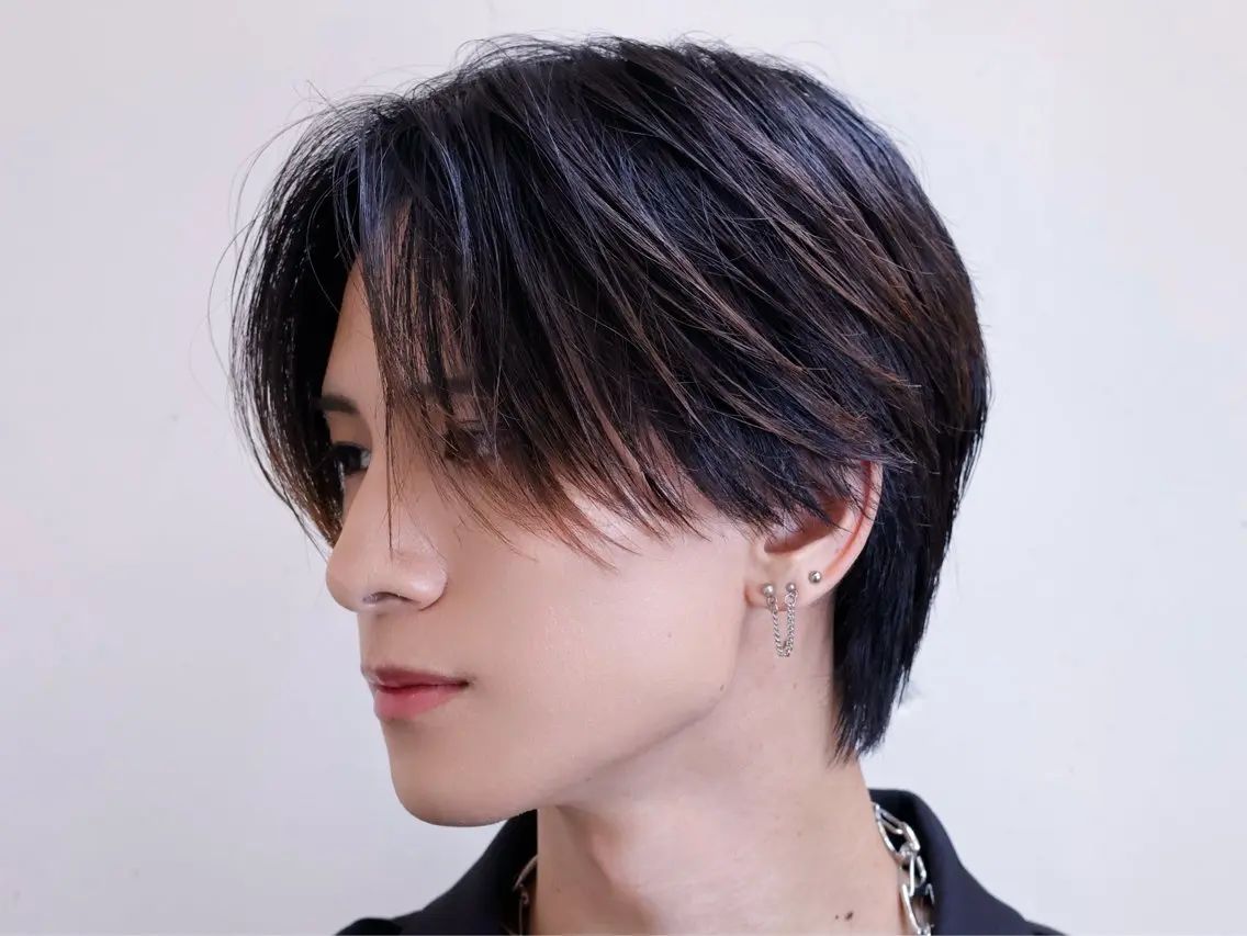 メンズ センターパート カット 中嶋千挙人 メンズ特化のヘアスタイル