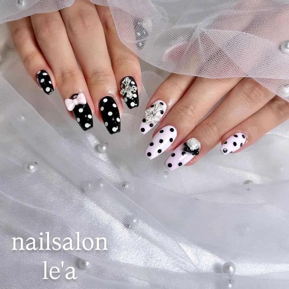 ネイル ハンドネイル nailsalon le'aのネイルデザイン