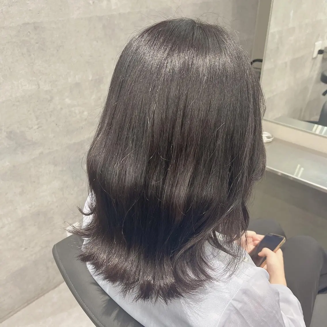 ミディアム 椙山 沙南子のヘアスタイル