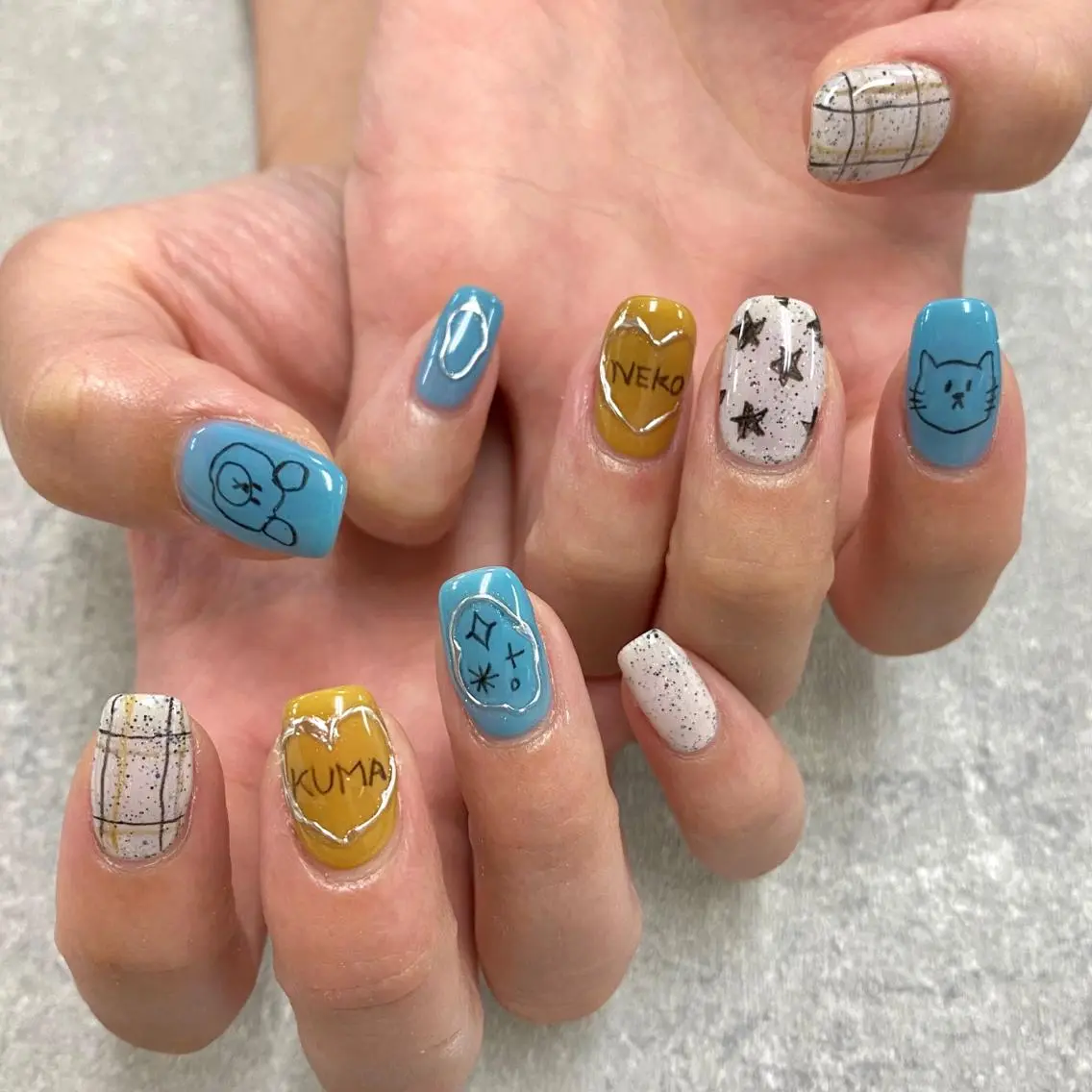 ネイル フットネイル フレンチネイル ジェルネイル ガラスフレンチ グラデーション ハンドネイル NUMAZAWA KASUMIのネイルデザイン