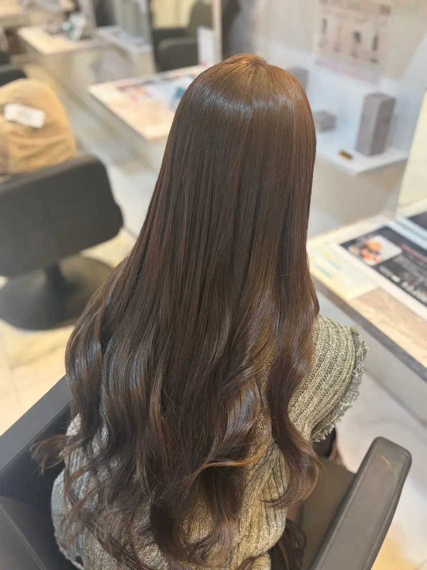 ロング カラー ヘアカラー Lee四ツ橋 maayaのヘアスタイル