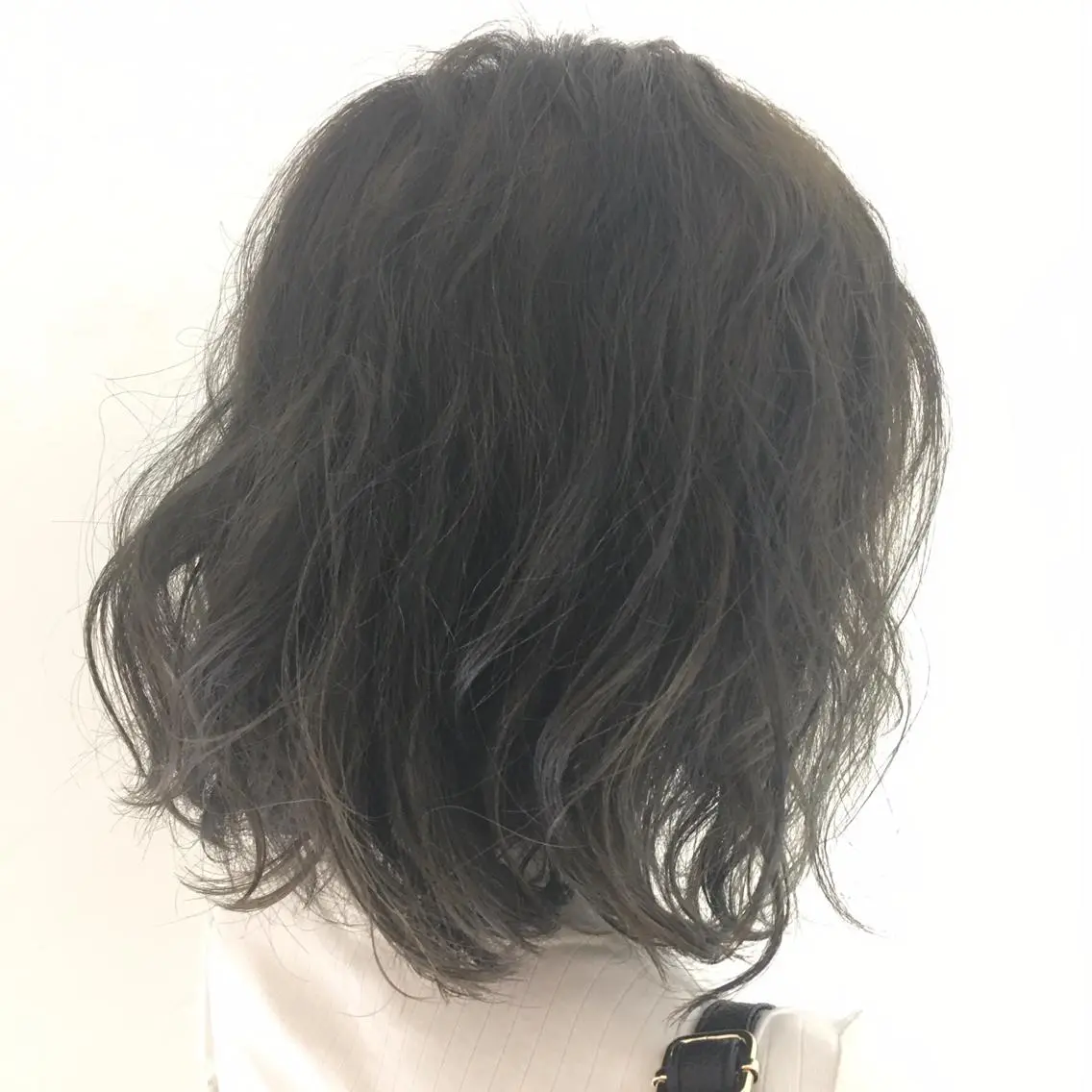 ミディアム カット パーマ トリートメント 松佐 ゆかりのヘアスタイル