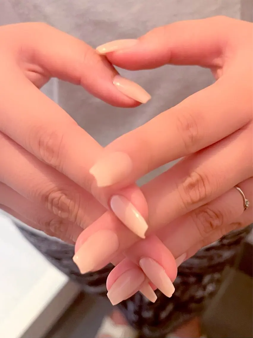 ネイル ワンカラーネイル スカルプネイル シンプルネイル ネイルチップ ハンドネイル YUKO nailのネイルデザイン