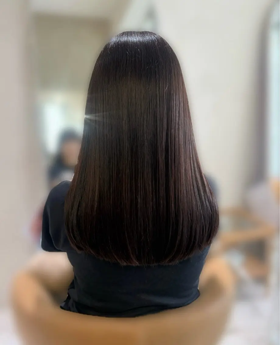 セミロング カラー ヘアカラー トリートメント 暖色/透明感カラー 🌷荘司まゆり🌷のヘアスタイル