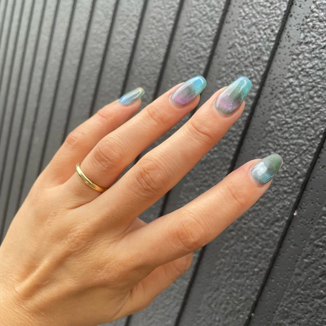 ネイル ハンドネイル Sea  nail by emaのネイルデザイン