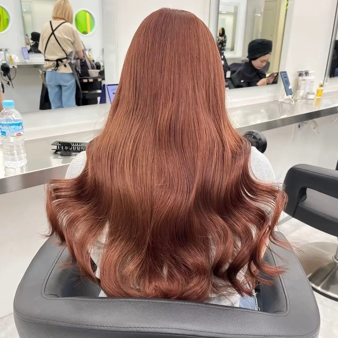 ロング 韓国ガーリー🤍ハイ トーン🤍Ayanaのヘアスタイル