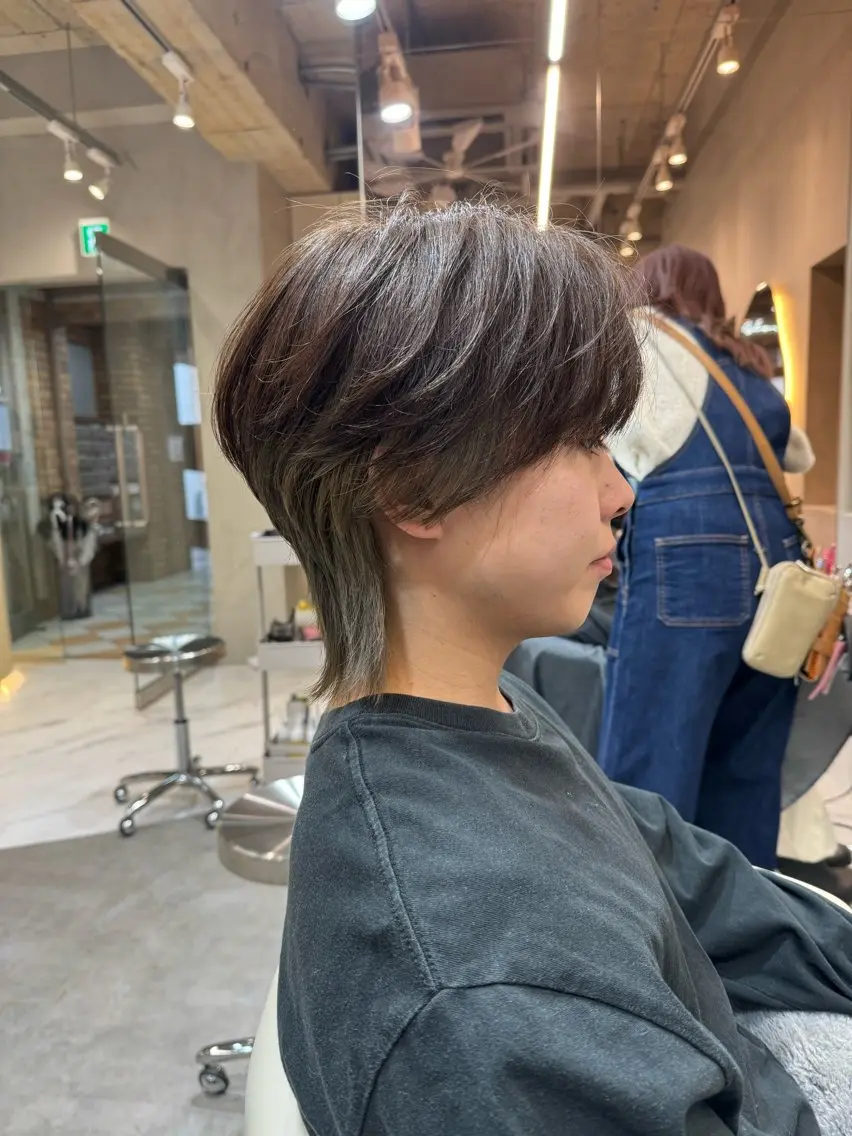 ショート ヘアアレンジ メンズ カット ヘアカラー 🔶似合わせセンター パート/ヤス🔶のヘアスタイル