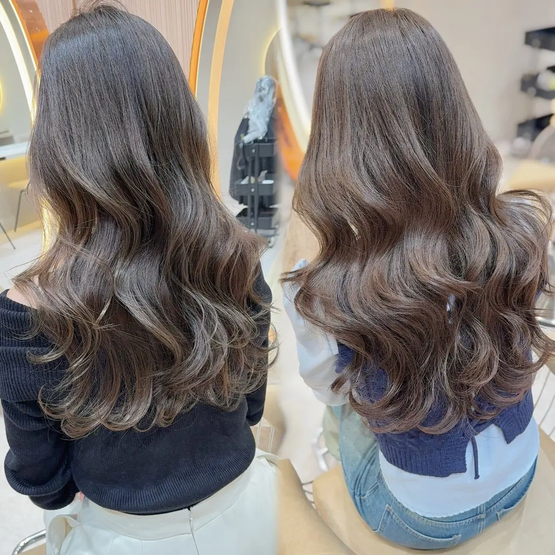 セミロング カラー カット ヘアカラー 縮毛矯正 縮毛矯正✨🫧 レイヤー川村利幸のヘアスタイル