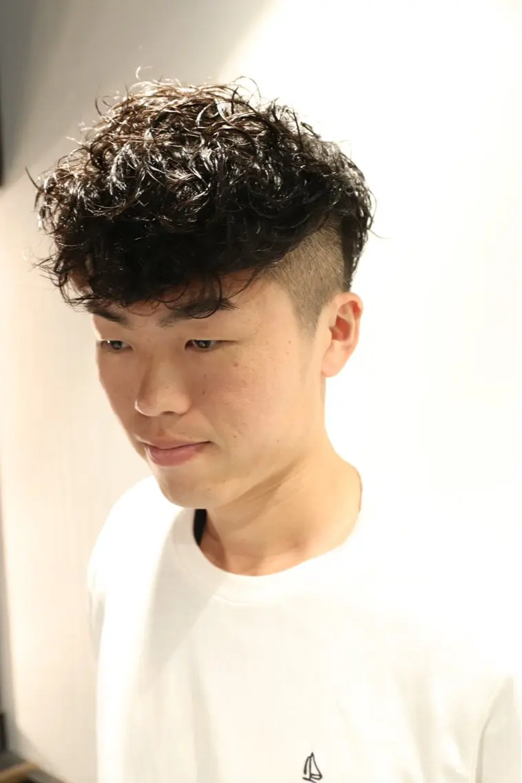 ショート 新宿無料メンズカット 松橋　風弥のヘアスタイル