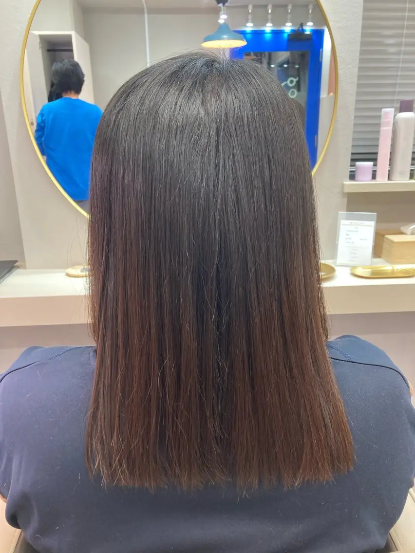 ミディアム カット 池田 太一のヘアスタイル