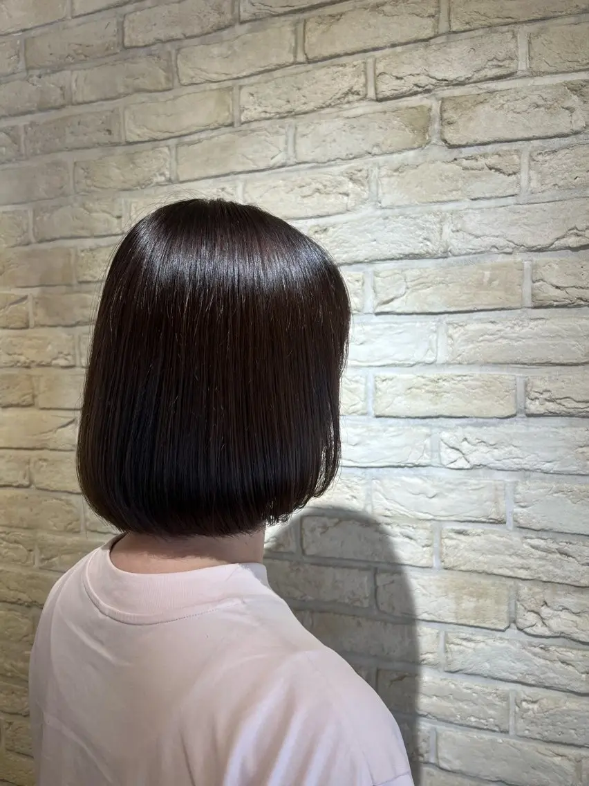 ショート 美髪矯正/艶髪 CLUTCH田中海琴のヘアスタイル