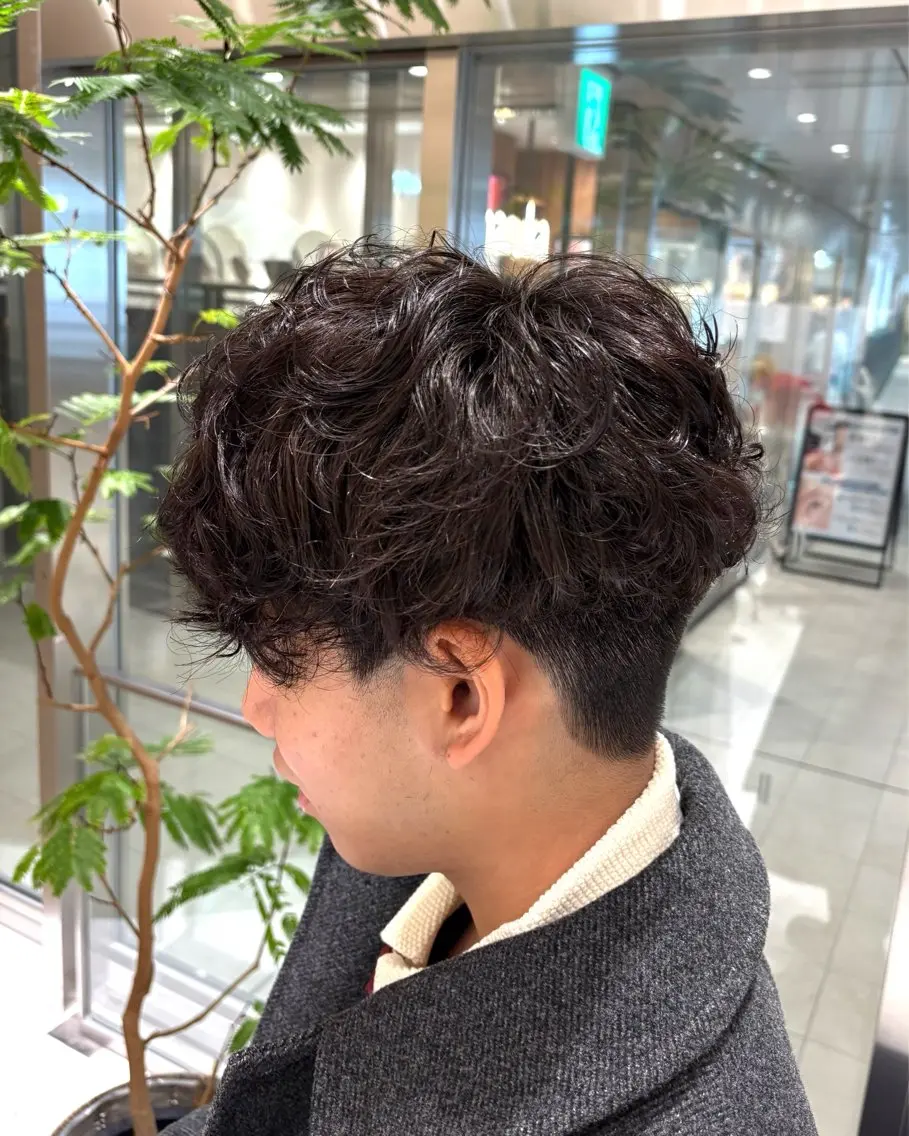 パーマ メンズ メンズパーマ 矢野一義/ヘアカラー /ブリーチ/メンズのヘアスタイル