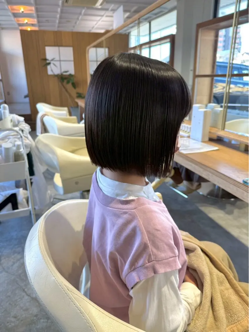 ショート 縮毛矯正 縮毛矯正 mopa yuiのヘアスタイル