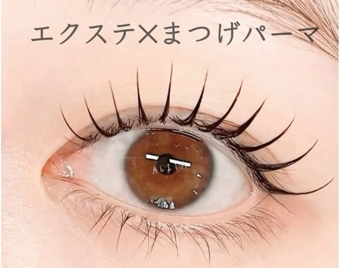 アンドヘルシー』LEDフラットラッシュ 100本&まつげパーマ上 ¥ 10580の写真