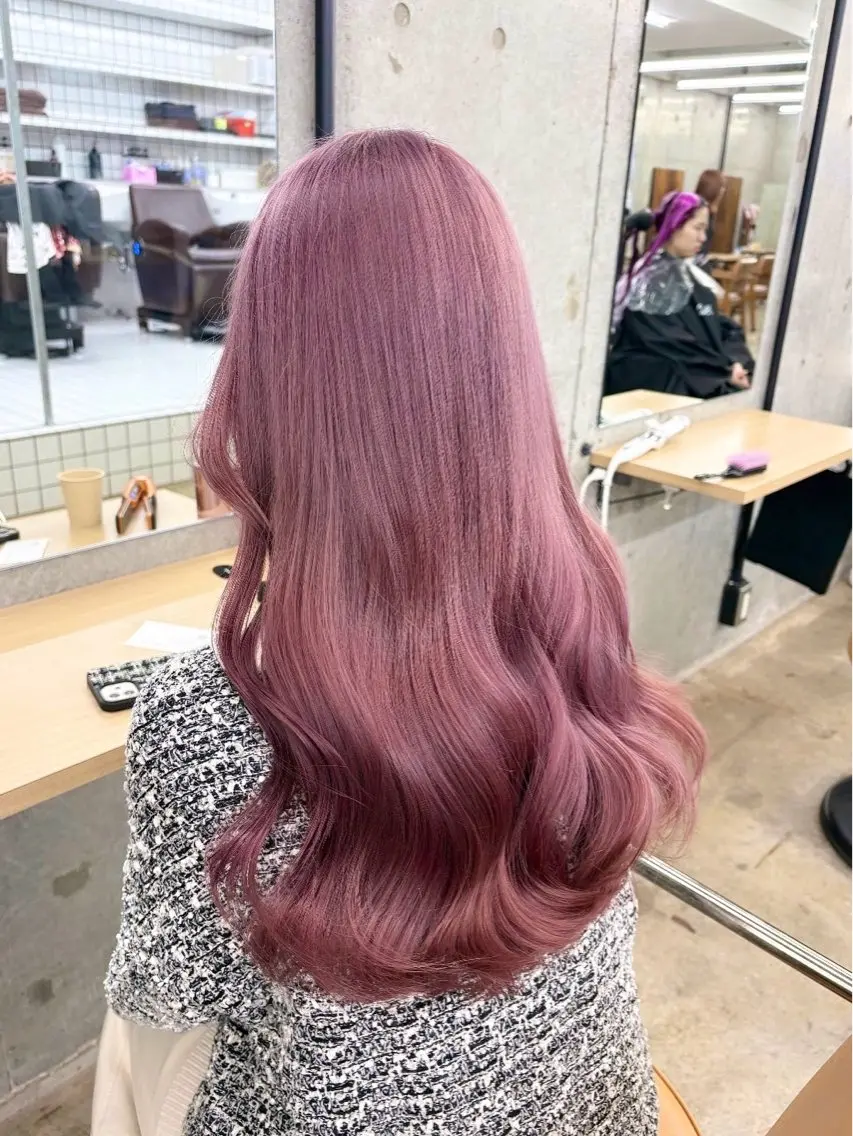 ロング カラー 👾毎日盛れる♡ 艶カラー♡👾リノのヘアスタイル
