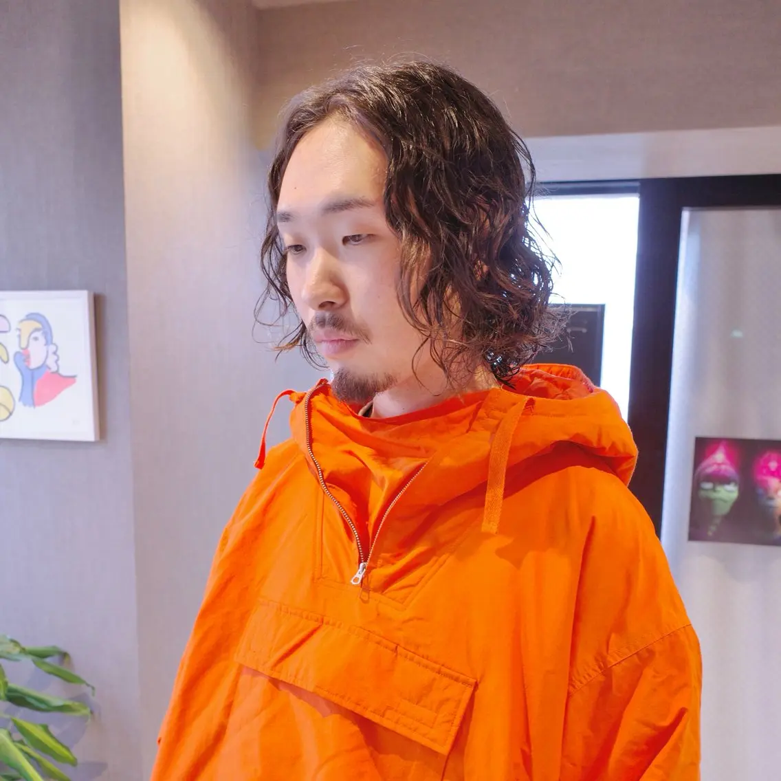 ミディアム ミディアムパーマ ボブ カット パーマ ヨシカワ タツキのヘアスタイル