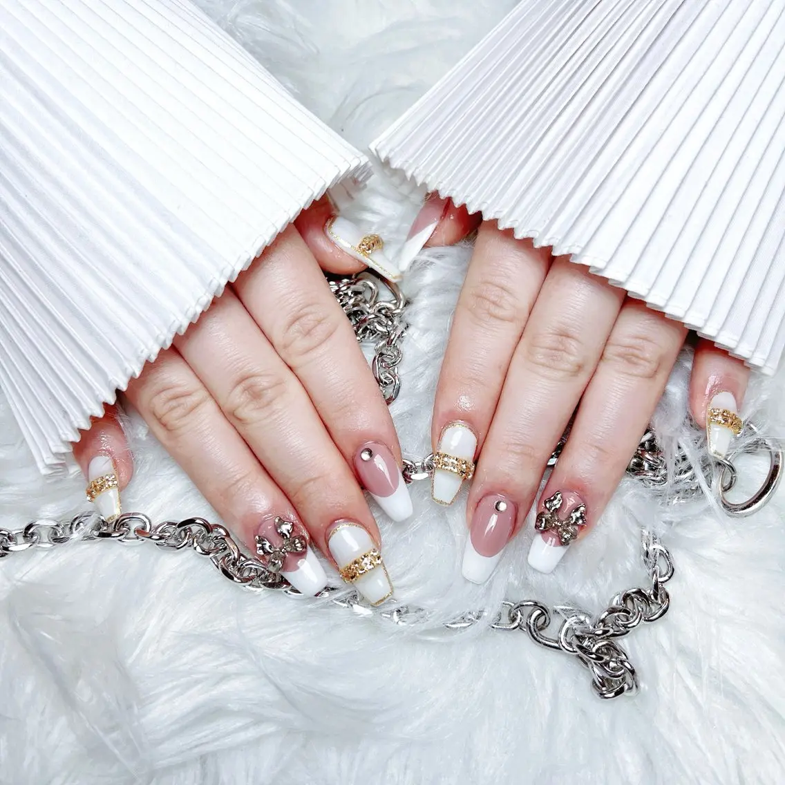ネイル ハンドネイル Ugirl Nail Pinpin🤍のネイルデザイン