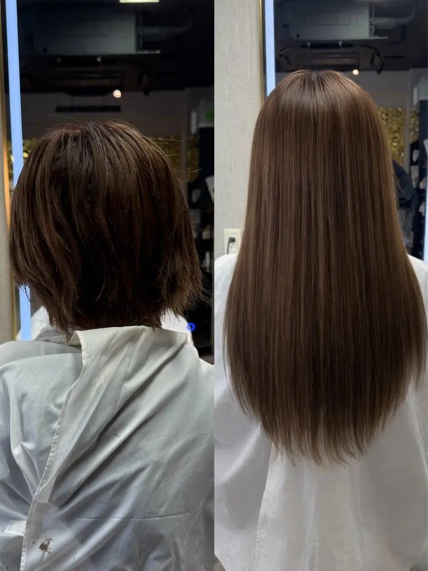 ロング エクステ 🐺新宿manabu プルエクステのヘアスタイル