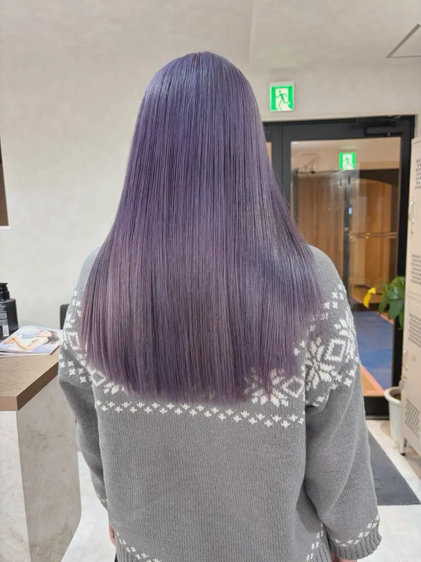 ロング すずか /艶感カラー🪽🫧のヘアスタイル