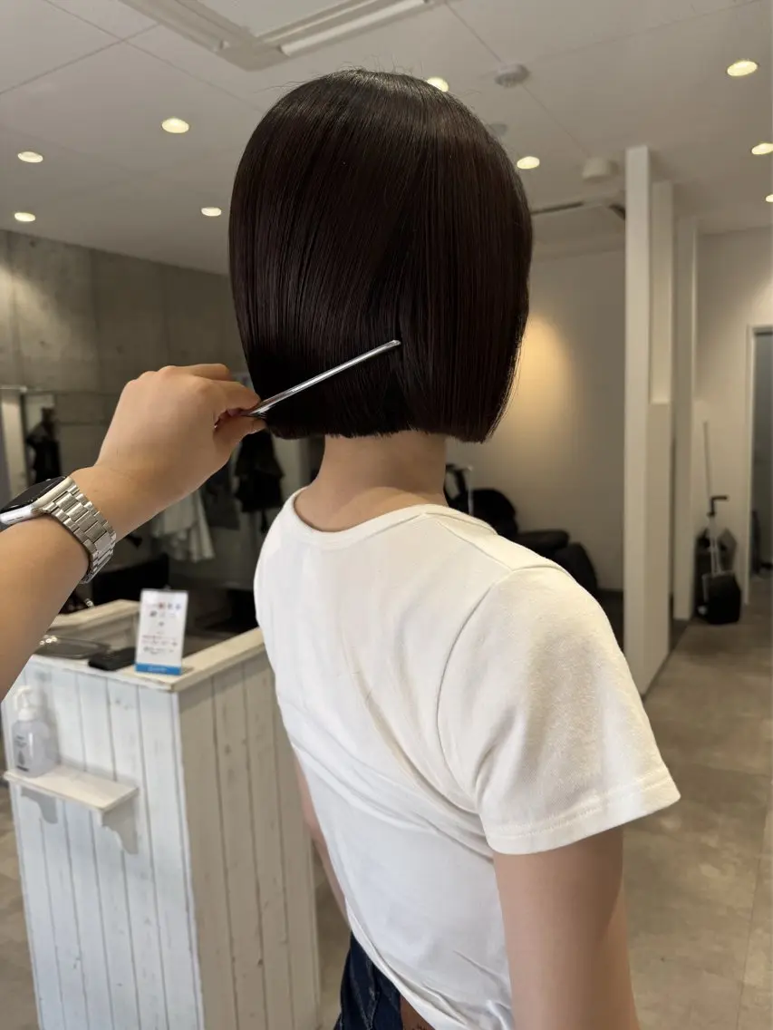 ショート カット 中井亜未/ 姫路ボブのヘアスタイル