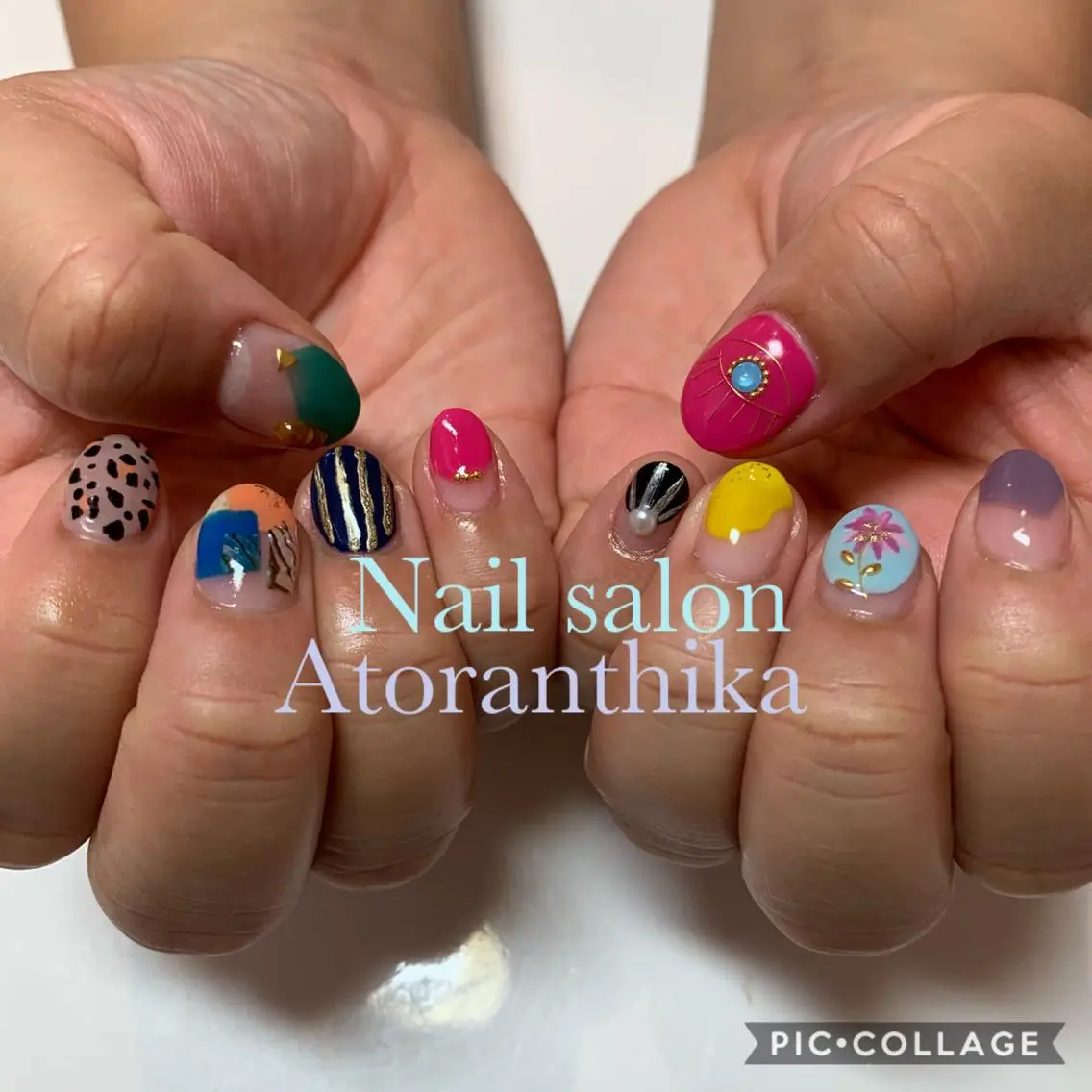 ネイル ハンドネイル Nail salon ✩ アトランティカのネイルデザイン