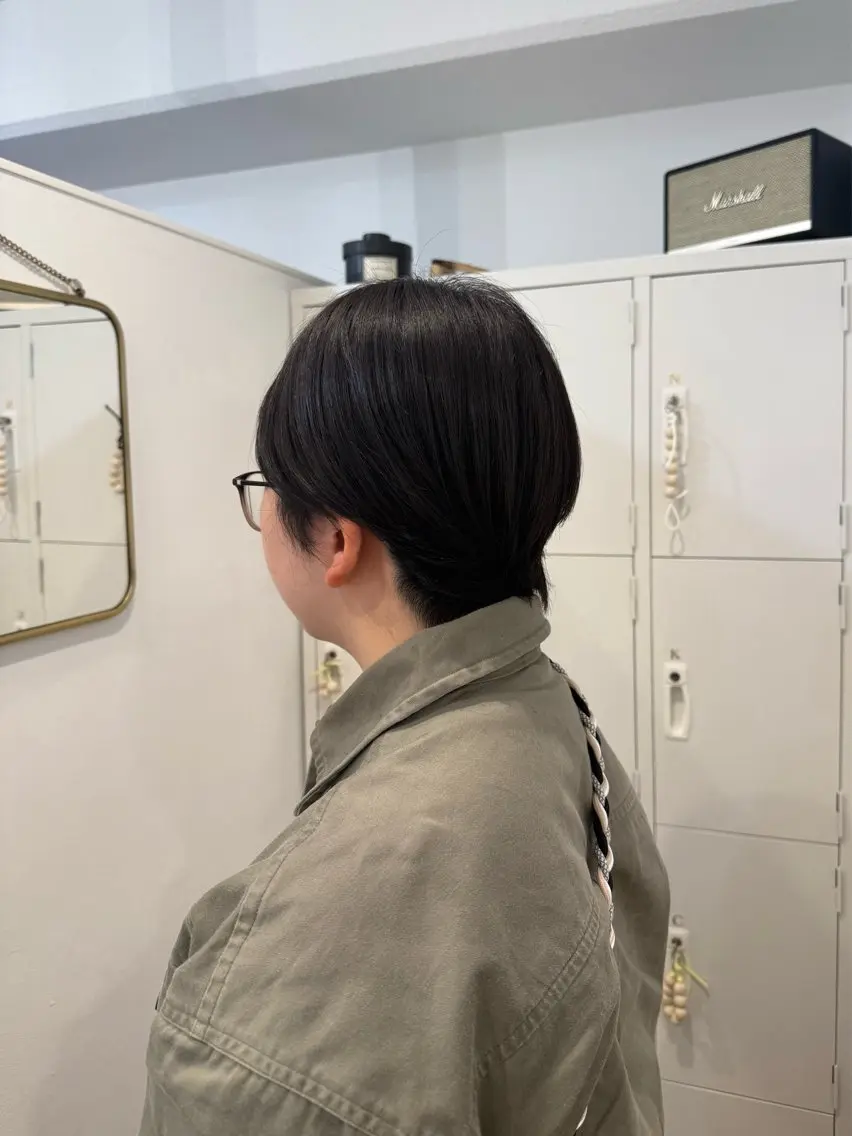ショート ショートヘア yutaka/透明感 カラー/髪質改善🤎のヘアスタイル