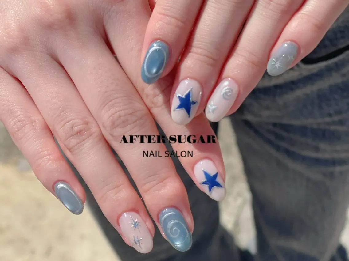 ネイル ハンドネイル AfterSugar NailSlonのネイルデザイン