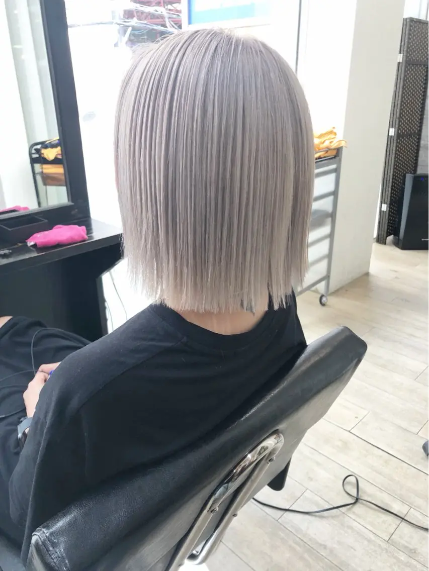 ショート ヘアカラー トリートメント Noe心斎橋 堀田 朋宏のヘアスタイル