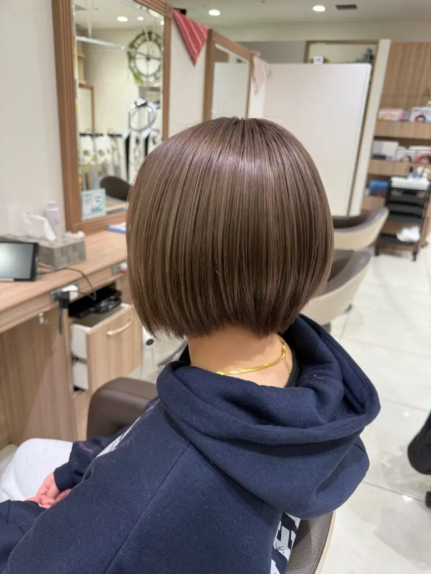 ショート ヘアカラー 玉村 愛李 【ash 津田沼店】のヘアスタイル