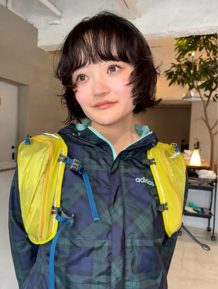 パーマ 中村 玲音のヘアスタイル
