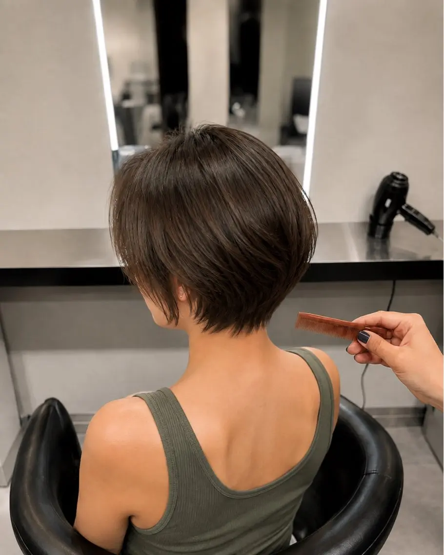 ミディアム カラー ブラウンカラー トリートメント 🌈ウルトワ水素 髪質改善naru🌈のヘアスタイル