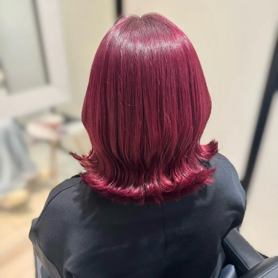ミディアム カラー ブリーチなしカラー kana🐱のヘアスタイル