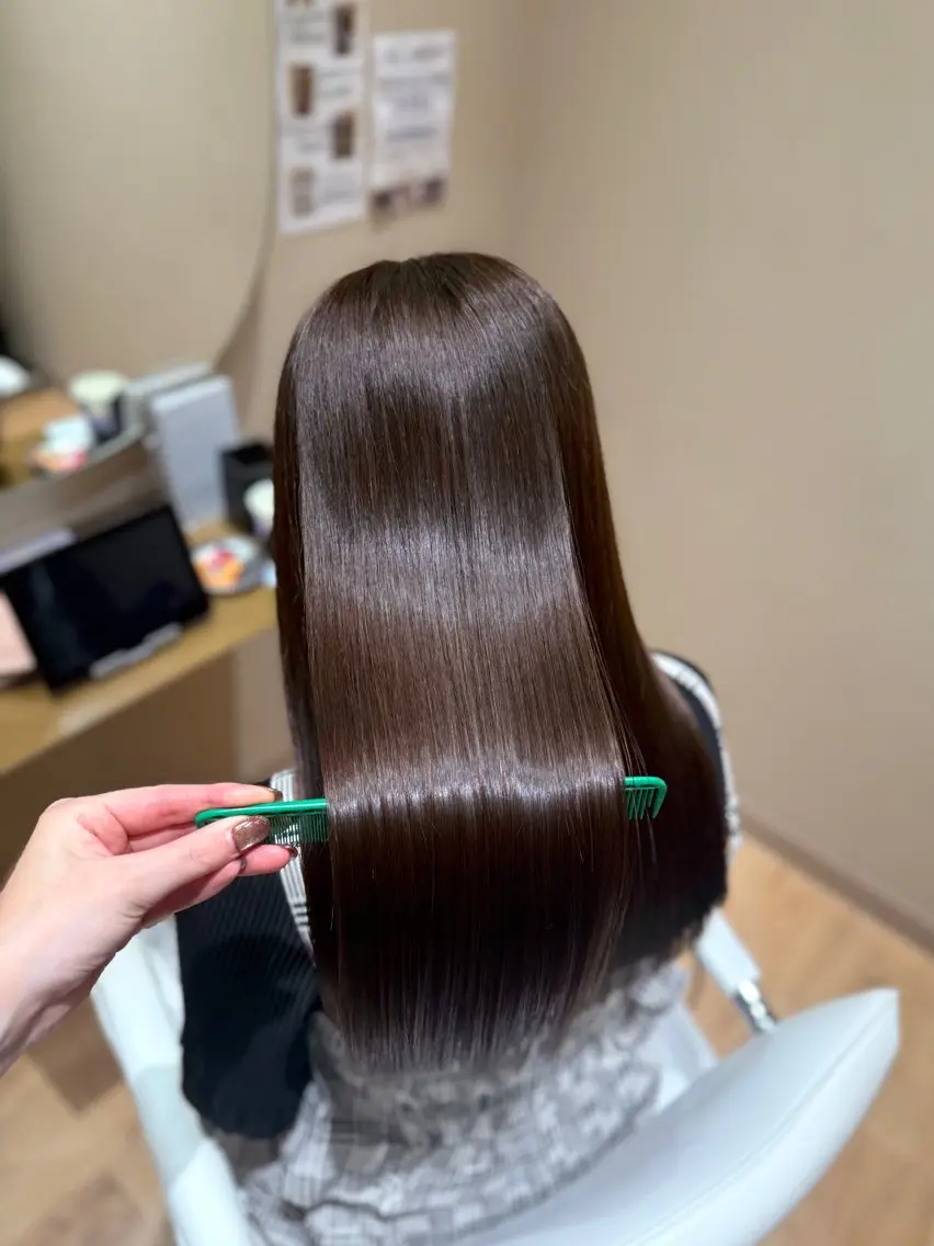 ロング カット ヘアカラー トリートメント 岡嶋乃愛/layer cut🌈南船橋のヘアスタイル
