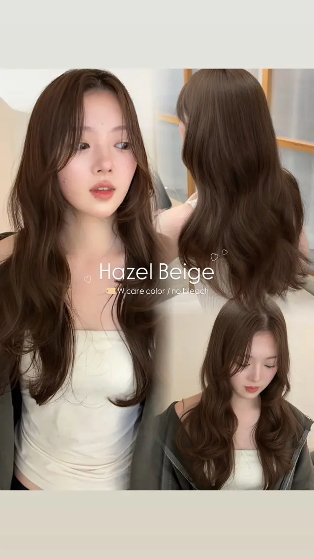 ロング カラー ヘアアレンジ ヘアカラー トリートメント ヘアセット 透明感カラー 🤎 ベージュ たくとのヘアスタイル
