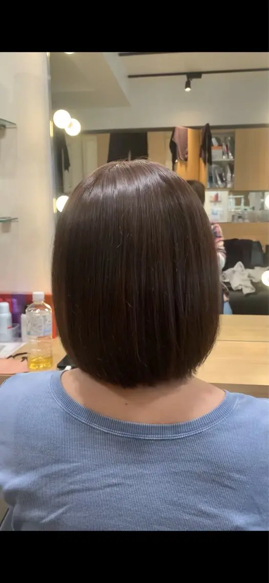 ショート ボブ 伊藤 鳳雅のヘアスタイル
