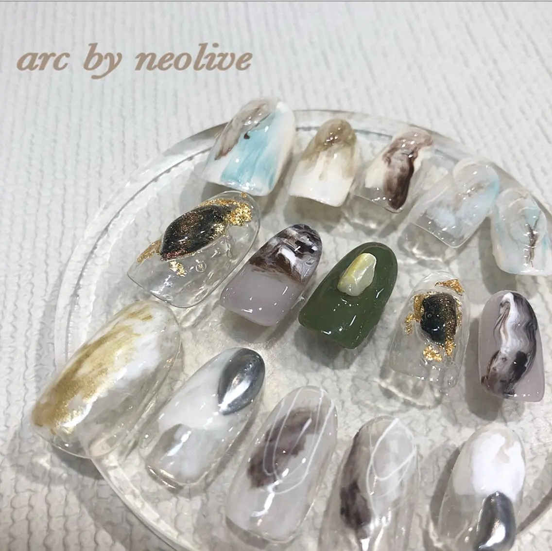 ネイル ニュアンスネイル ワンカラーネイル シンプルネイル rina eye&nailのマツエク・マツパデザイン