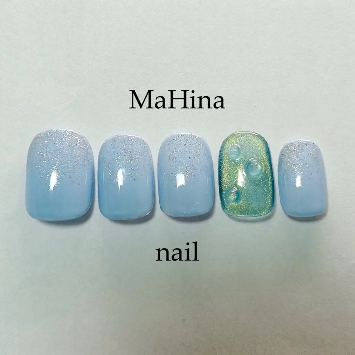 ネイル フットネイル ジェルネイル ラメ(グリッター) ラメグラデーション マグネットネイル ハンドネイル Le Vernis MaHina・まひなのネイルデザイン
