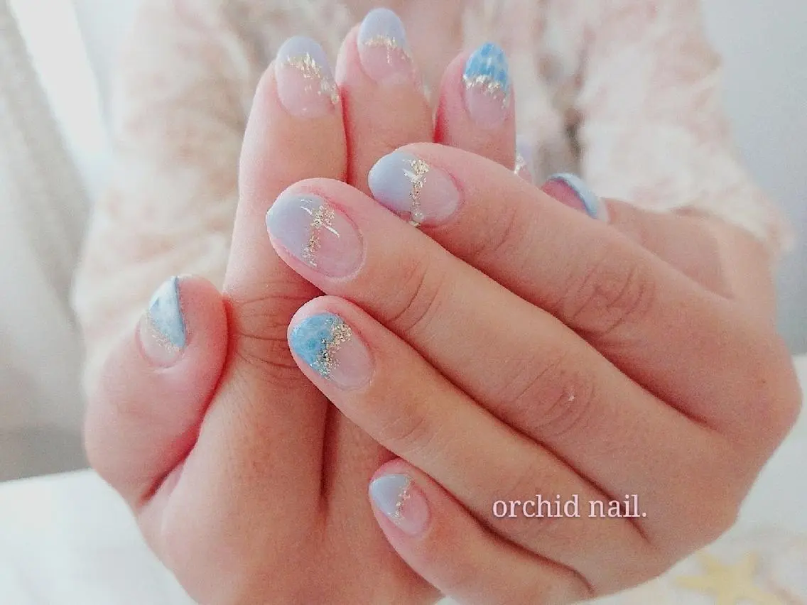 ネイル orchid ♡オーキッドのネイルデザイン