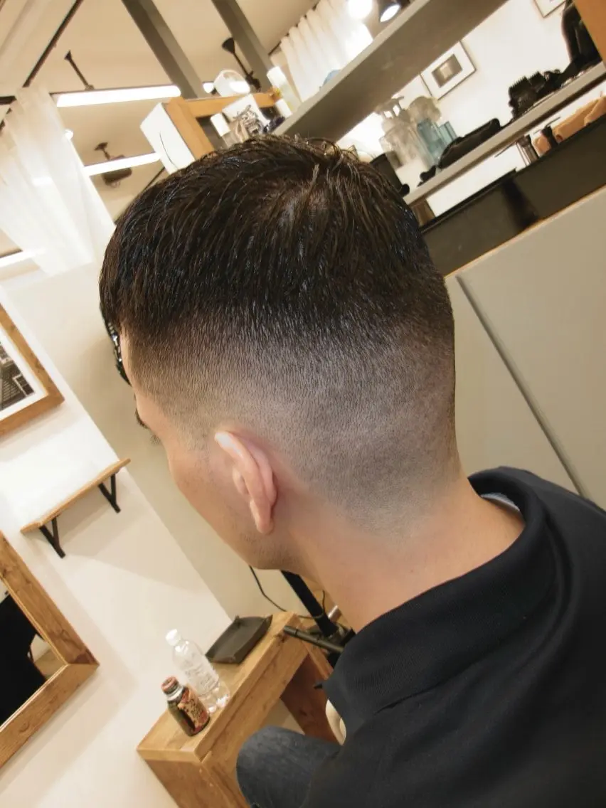 ショート メンズ カット 床屋/フェード💈 ミヤギのヘアスタイル