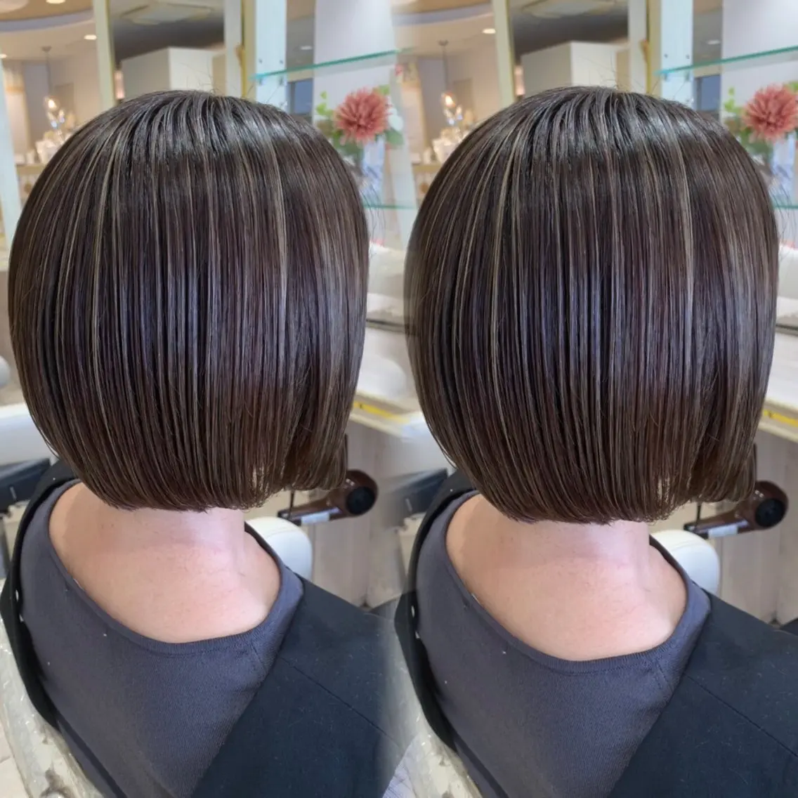 ショート ボブ カット RUNA┊︎ ボブ×艶カラー🎀のヘアスタイル